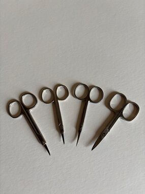 4 Nail and Cuticle Scissors Manicure Professional